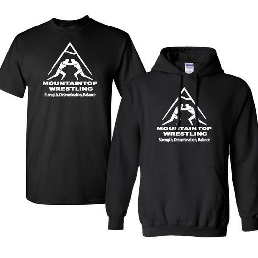 Mountaintop Wrestling Club T-shirt and Sweatshirt